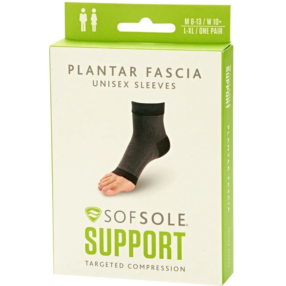 New.Black Plantar Fascia Unisex Sleeves